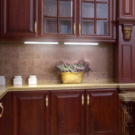 Aside from the way it will make your kitchen look, it also adds. LED Concepts Under Cabinet Linkable LED T5 Light Bar ...