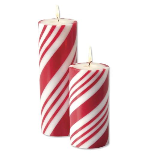 29 9 Inch Candle Just Found This Candy Cane Pillar Candles Candy