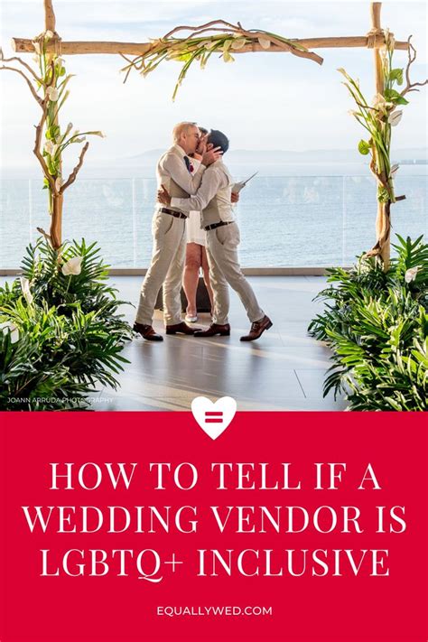 how to spot an lgbtq inclusive wedding vendor equally wed lgbtq wedding magazine and