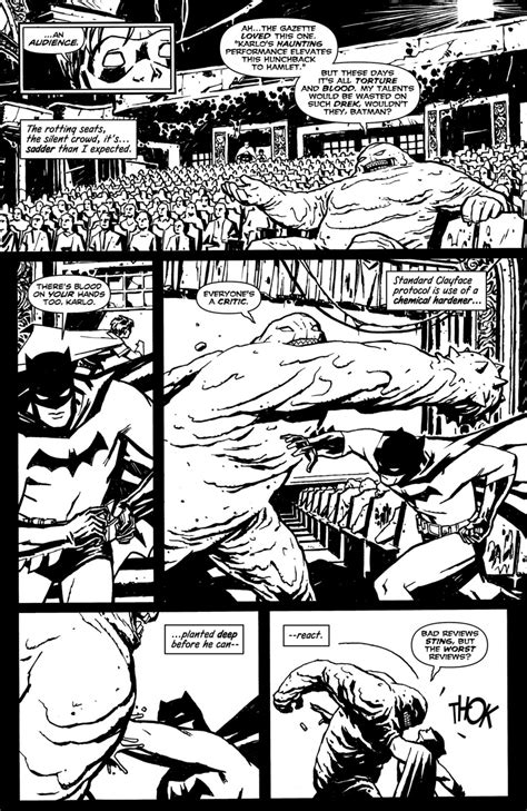 Comics First Look At Batman Black And White 6