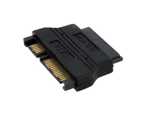 Buy Micro Sata To Sata Adapter Cable With Power 18 Ssd