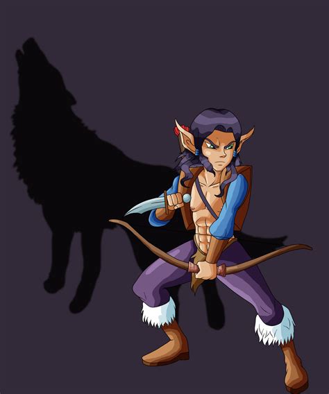 Commission Crowtail Elfquest Fan Character By Shane Emeraldwing On