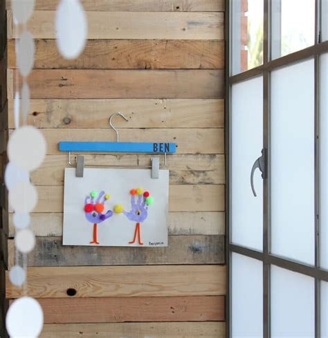 Creative Ways To Display Kids Artwork Lolly Jane