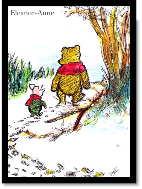 Winnie The Pooh And Piglet By Eleanor Anne6 On Deviantart