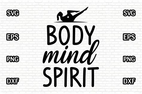 Body Mind Spirit Graphic by Jennifer Art · Creative Fabrica