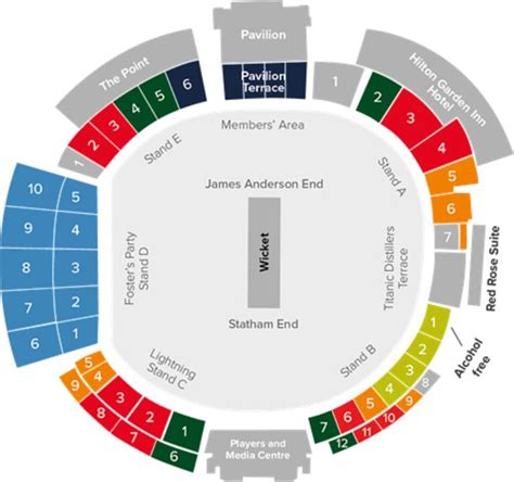 England Vs India Old Trafford Odi Tickets Price Old Trafford Seating Plan