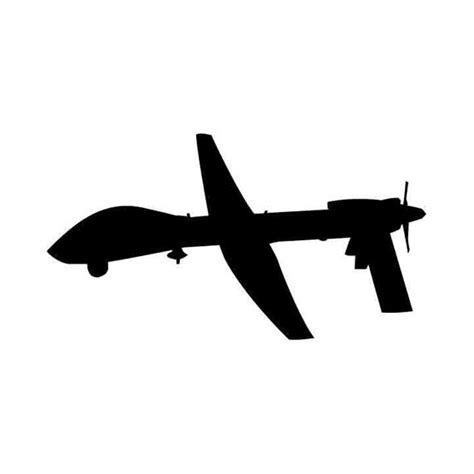 0360 Mq 1c Warrior Uav Drone Graphic 1 Vector Eps And 1 Png Etsy