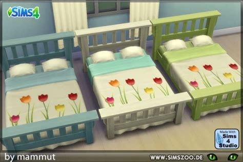 Blackys Sims 4 Zoo Double Tulips Sheet By Mammut • Sims 4 Downloads