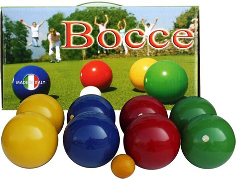 Boccia Set Made In Italy 100 Mm Boule Boccia Boccia Sets Balls