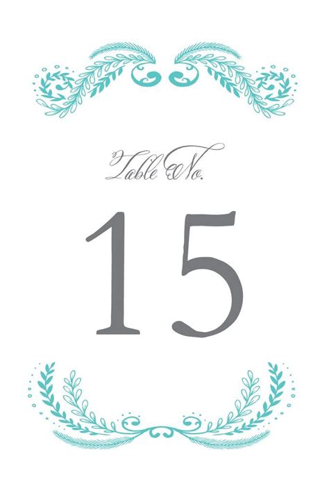 Make these classic table numbers. 81 FREE Wedding Reception Printables | Free wedding table numbers, Wedding numbers, Table numbers