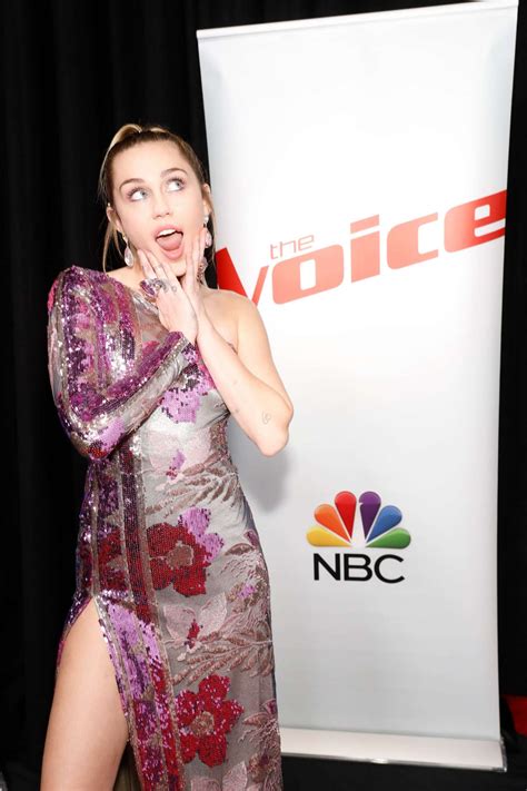 Miley Cyrus The Voice Season Live Finale Gotceleb