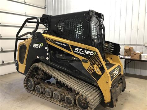 2016 Asv Rt120 Forestry Compact Track Loader For Sale 650 Hours