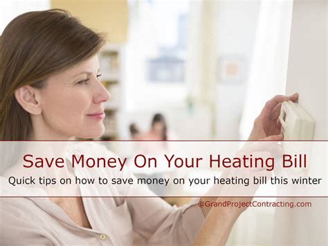 How To Save Money On Your Heating Bill This Winter