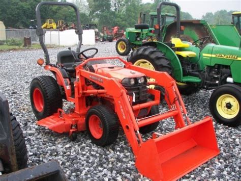 1124 Kubota B7500 4x4 Compact Tractor Loader 60 Mow Lot 1124