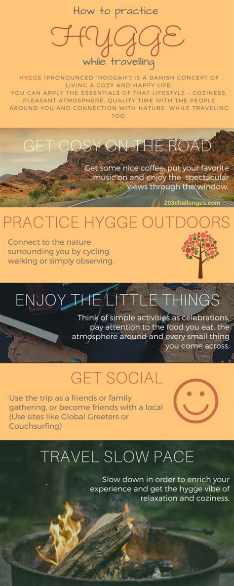 Hygge How To Apply The Danish Cozy Lifestyle To Traveling Infographic