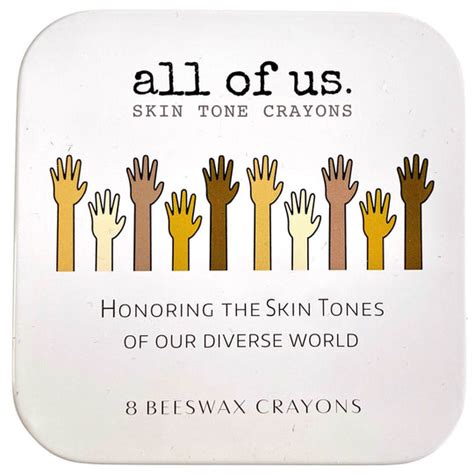 All Of Us Skin Tone Beeswax Crayons Multicultural