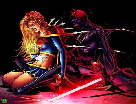 Supergirl Vs Batgirl Comics World Pinterest