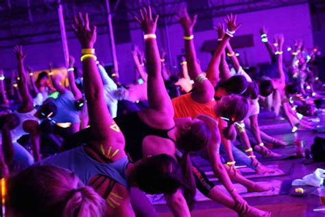 catch the glow late night yoga at sunset edify