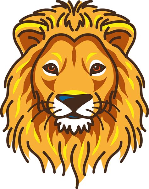 Drawn Lion Face Clipart Free Download Transparent Png Creazilla
