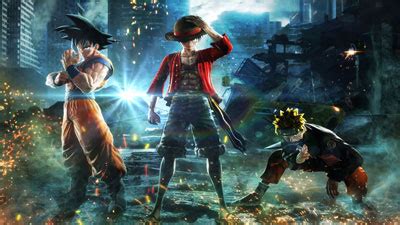 Check spelling or type a new query. Jump Force Goku Naruto Luffy Xbox PS4 game Wallpaper ...