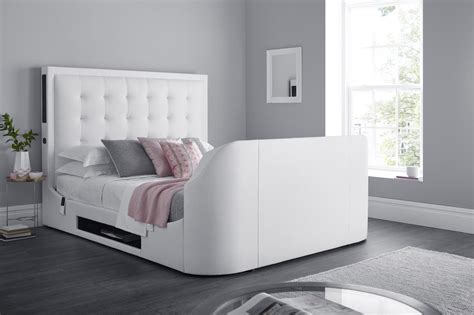 A standard simple king size bed frame may require two to five inches of extra space in addition to the width of the mattress. The Titan 2 Super King Size TV Bed Frame (0% Finance ...