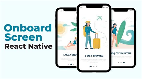 Onboarding Screen Travel App Ui React Native Speed Code