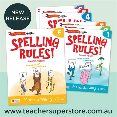 Spelling Rules Second Edition By Macmillan Education This