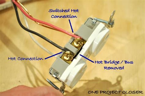 Wiring Diagram For Half Switched Outlet Wiring Diagram