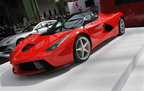 Ferrari Hybrid Makes A Stop In Paris