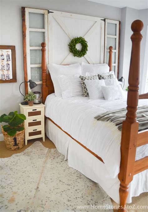 Style your bedroom in a homey farmhouse fashion. 5 Affordable Tips to Creating a Modern Farmhouse Look in ...