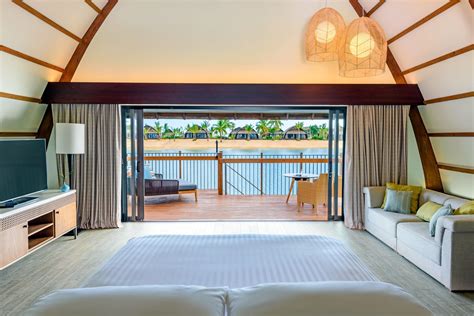 Fiji Marriott Resort Momi Bay Over Water Royal Suite Bedroom Guest