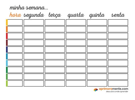 Planner Semanal para Imprimir Grátis e Planner Mensal em PDF A Aprimoramente Guia de
