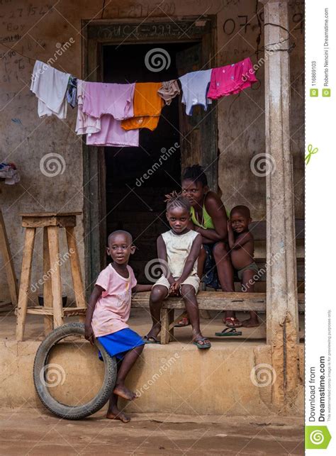 Yongoro Sierra Leone West Africa Editorial Stock Photo Image Of