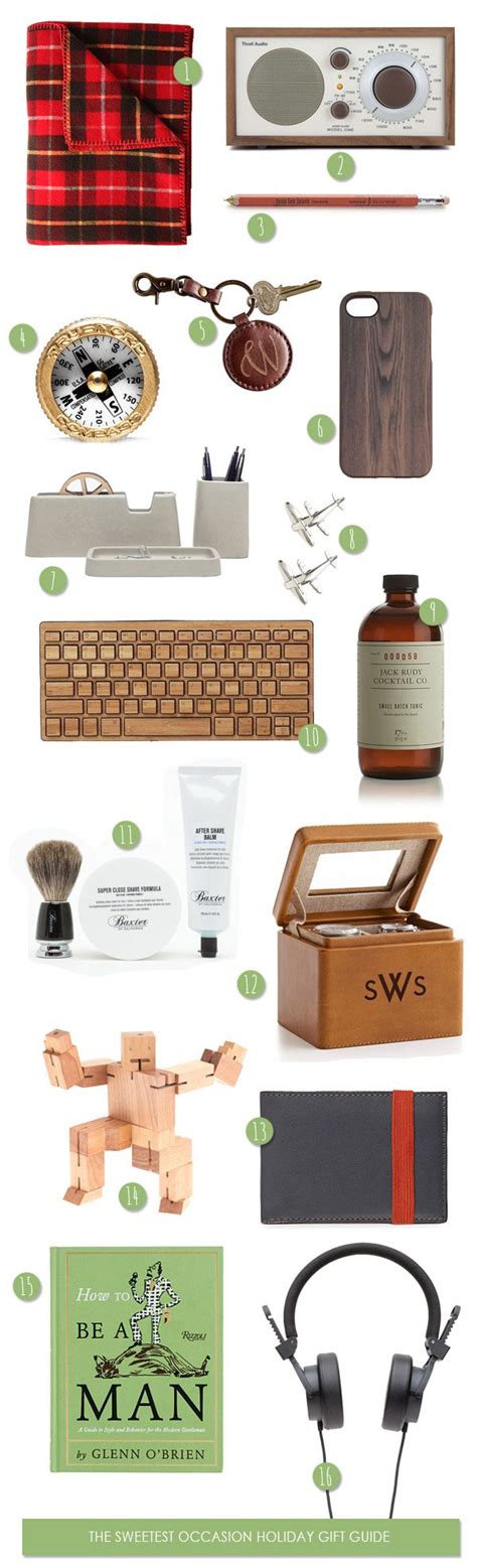 The Gift Guide Gifts For Guys The Sweetest Occasion