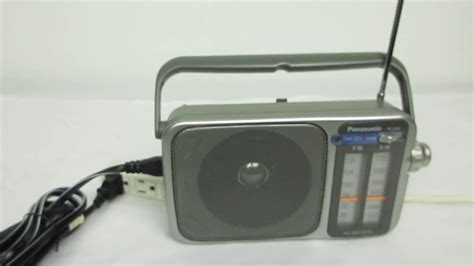 Panasonic Rf 2400 Radio Portable Amfm Youtube