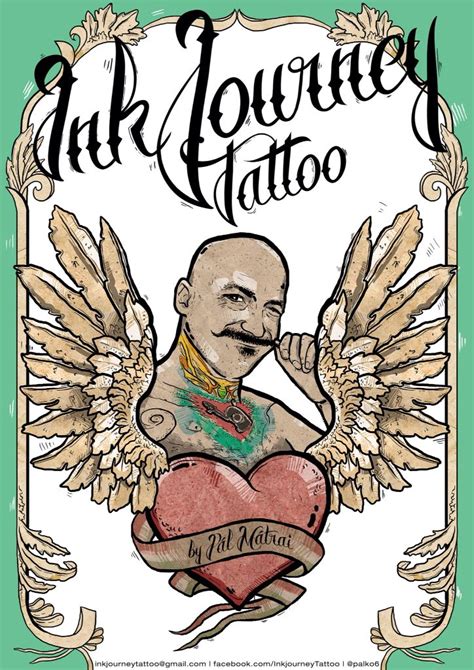 Ink Journey Tattoo Banner Design Bit Funny With A Meaing Behind