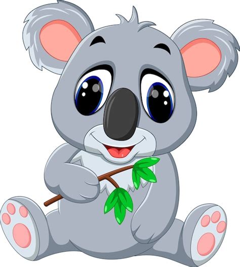 Premium Vector Cute Koala Cartoon
