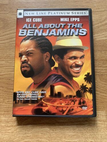 All About The Benjamins Dvd 2002 New Line Platinum Series Ice Cube