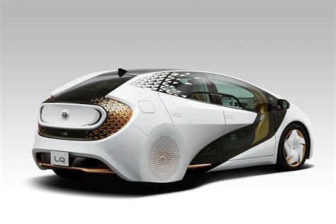 Futuristic Toyota Lq With Artificial Intelligence Agent “yui” To