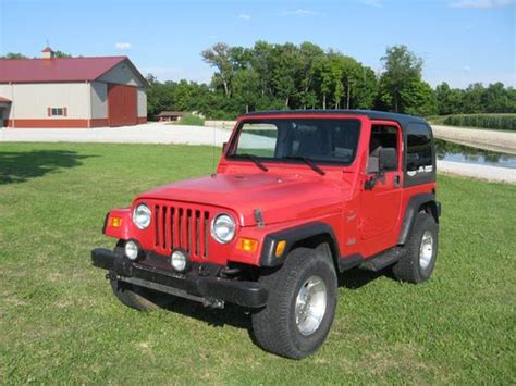 2001 jeep wrangler sport review. Find used 2001 Jeep Wrangler Sport 2-Door 4.0L 4X4 ...