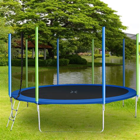 Outdoor Trampoline For Kids 2021 Upgraded 14ft Trampoline With