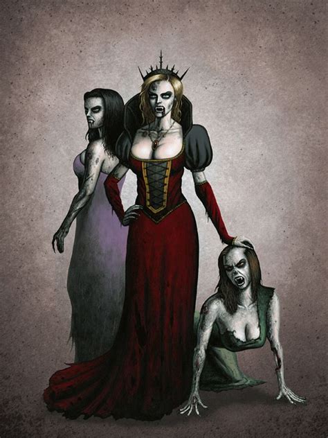Erzsebet The Blood Countess Concept Art For Fantasy Miniature Company