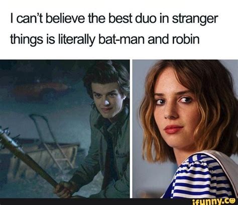 I Cant Believe The Best Duo In Stranger Things Is Literally Bat Man