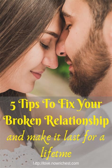 do you know how to fix a broken relationship using simple tips relationship help broken