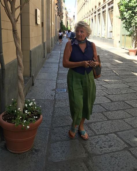 Meet The Most Stylish Older Women Of Milan Who Wear Everything From