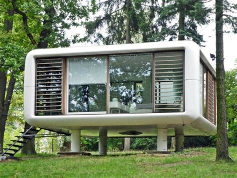 Tiny Space Age Loftcube Prefab Can Pop Up Just About Anywhere