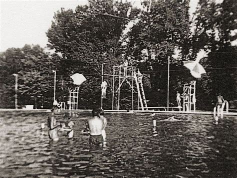 Early 1950s Castlewood Swimming Pool Castlewood