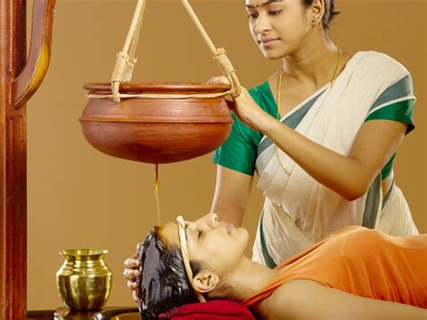 Shirodhara Head Massage Chennai Ayur Centre India