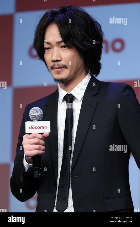 Tokyo Japan 11th May 2016 Japanese Actor Go Ayano Displays The New