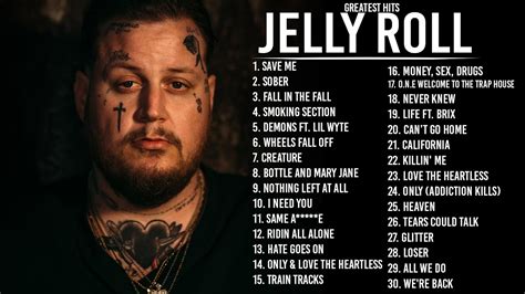Jelly Roll Greatest Hits 2022 Top 100 Songs Of The Weeks 2022
